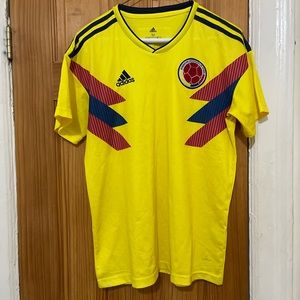 Adidas Colombia 2018 Home Soccer Jersey